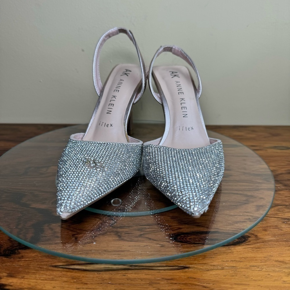Anne Klein Ivan Embellished Slingback Pump - Picture 7 of 15